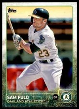 2015 Topps Series 2 Sam Fuld #367 Oakland Athletics