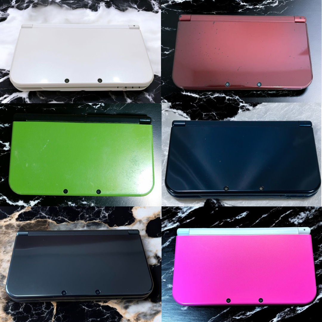 Nintendo New 3DS LL XL Console only 5 Colors Excellent Used