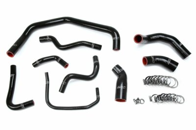 HPS Black Reinforced Silicone Radiator Hose Kit for 03-04 Ford Mustang SVT Cobra