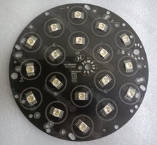 18X10W 6in1 LED Par Lights Lamp Disk Plate Stage Lighting Effect DJ Disco Party