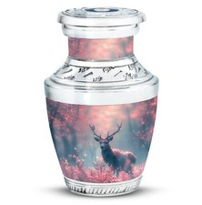 Deer Urns for Ashes Adult Male  Female Mini Urns for Human Ashes 3Inch, 1pcs