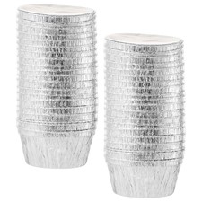 40 Pezzi Stampo per Torte Budino Tazza Stampi Strumento da Cottura Cupcake Tazze Panetteria