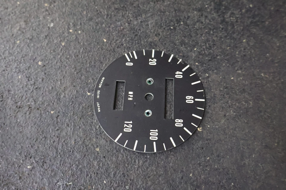 KAWASAKI 1974 - 1978 KZ400 KZ 400 VELOCÍMETRO MEDIDOR CARA MOLDURA CUBIERTA PLACA Foto 3 de 4