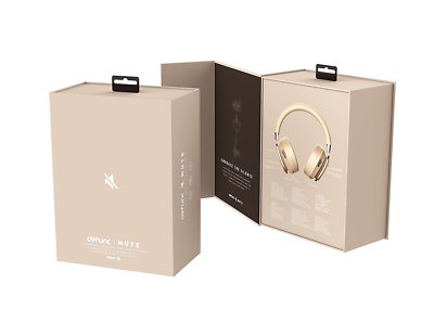 DEFUNC Mute Kopfband Binaural BT Bluetooth Kabellos Gold Mobiles Headset D1057