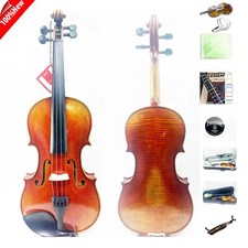 ^ Capriana Gagliano Violin Outfit 4/4-1/2 VN401S-R Educational Pack Set Up U.S.A