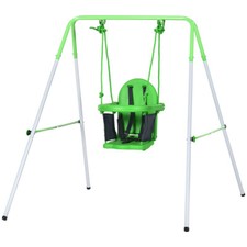Toddler Swing Set with Anti-slip Foot Pads Added Stability Protect Your Floors