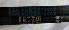 Dd Powerdrive B62 Or 5l650 58 X 65in V-belt Dd Powerdrive B62 Or 5l650 58 X 65in V-belt