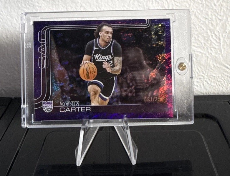 2025-26 Topps - Devin Carter #165 Purple Rainbow /250