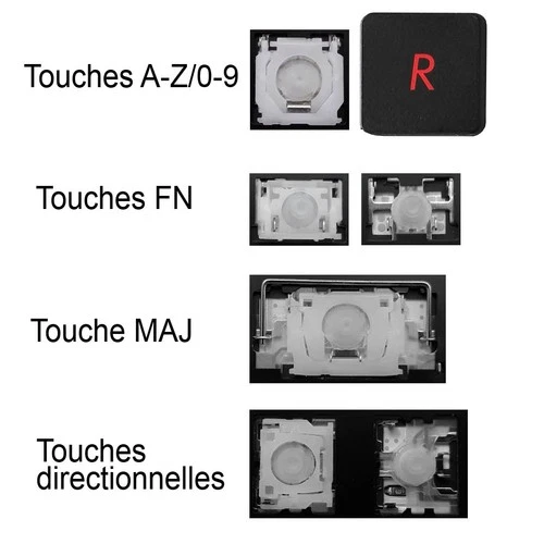 Touche de Clavier Français pour ASUS G552 GL552 GL742 GL752 FZ50 ZX50 ZX70 G56