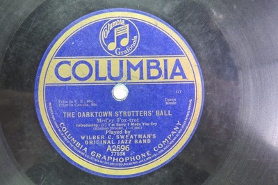 Wilbur Sweatman's Band - COLUMBIA A2596 - The Darktown Strutters' Ball