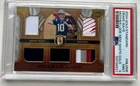 2024 Panini Mother Lode - White Gold - Rookie Drake Maye Patch /49 - PSA 9