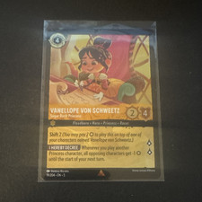 Disney Lorcana TCG Vanellope von Schweetz - Sugar Rush Princess 19/204 Foil