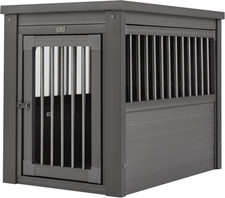 Ecoflex Pet Crate/End Table, Small, Grey, Model:Ehhc405S