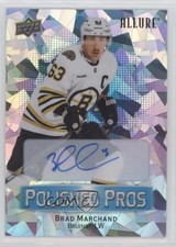 2023-24 Upper Deck Allure Polished Pros Auto Brad Marchand #PP-25 Auto 0ze5