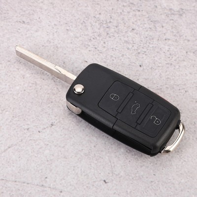   4 Buttons Remote Flip Car Key Shell Replacement Car Key Case Cover Fit For