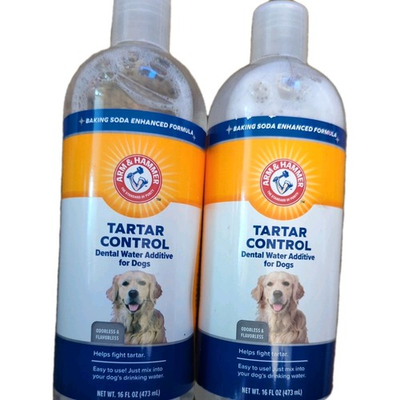 #ad 💪Dog WATER ADDITIVE to Reduce Plaque Tartar Control Dental Care No Brushing👋 $11.99