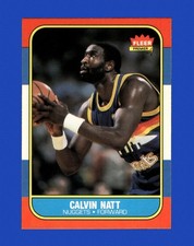 1986-87 Fleer Set-Break # 79 Calvin Natt NM-MT OR BETTER *GMCARDS*