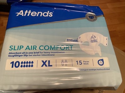 Attends  Windel Slip Windelhose Zum Kleben  gr XL  15x 4