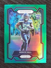 Derick Hall RC 2023 Panini Prizm Green Seattle Seahawks #388