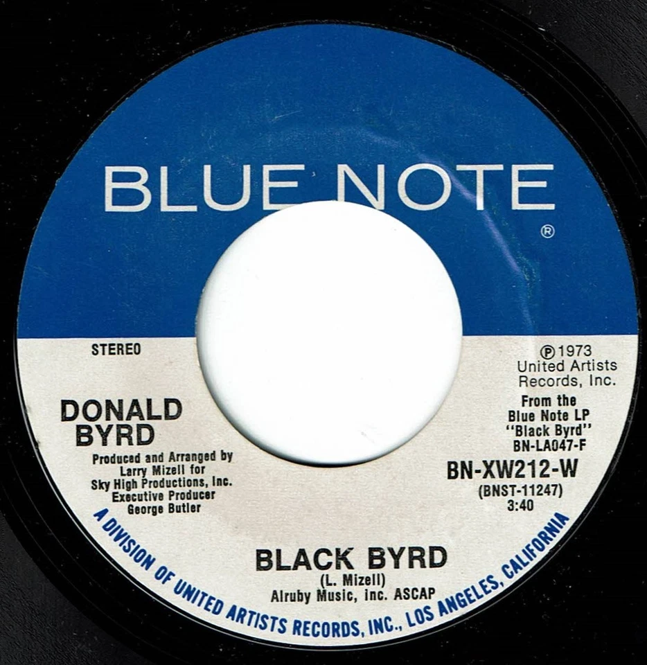 Jazz Funk DONALD BYRD "Black Byrd"/Slop Jar Blue" BLUE NOTE Mint Store Stock '73 - Image 2 of 2