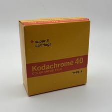 Vintage Kodachrome 40 Color Movie Film Type A Expired 02/1984 - New Sealed