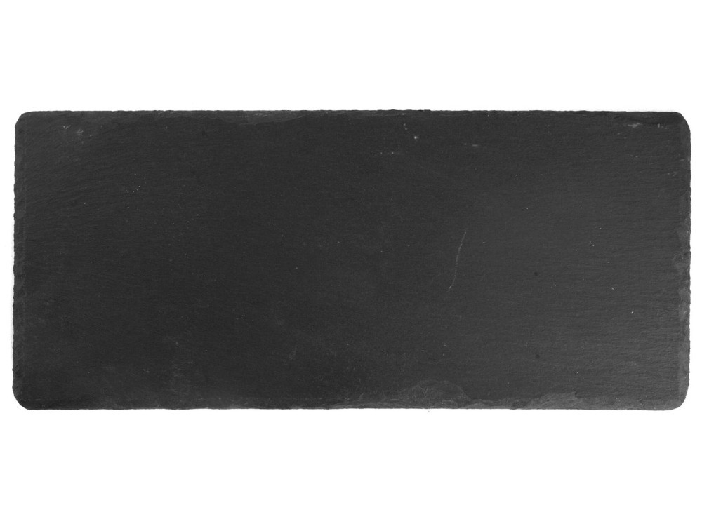 6 Rectangular Slate Plates 35x15x0.5 Cm H&H