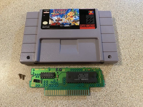 Street Racer SNES Super Nintendo Loose Cartridge Authentic, Tested