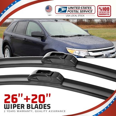 2PCS 26'' & 20'' Front Windshield Wiper Blades For 2019-2024 Toyota Camry Sedan