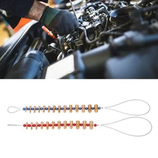 Bolt and Thread Size Gauge 14 Inch and 12 Metric Male Female Thread Checker