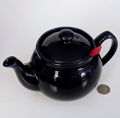 NEW Chatsford Ceramic Teapot Blue Made in England