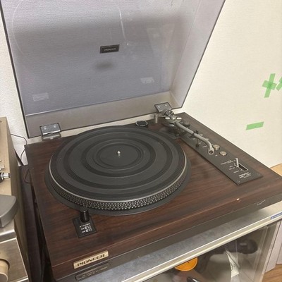 PIONEER PL-1200A Direct Drive Turntable Record Player Brown Vintage From Japan