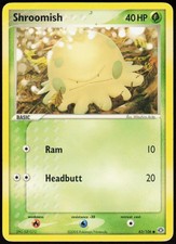 Shroomish 63/106 Common Emerald Pokemon Moderately Played on eBay