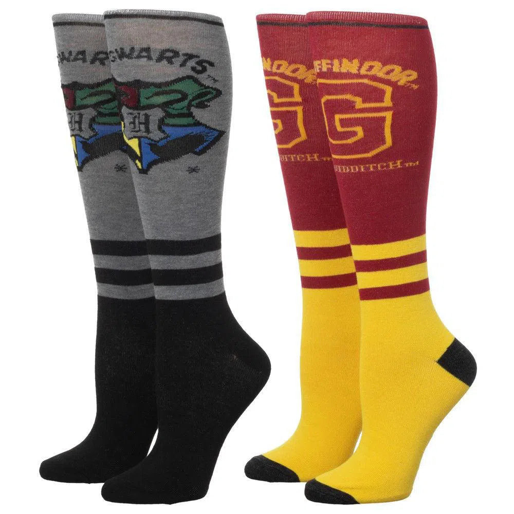 Harry Potter Gryffindor Knee High Socks 2-Pack - Bioworld Official