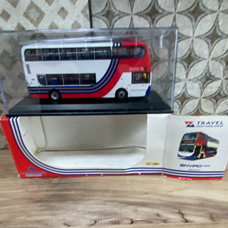 Travel West Midlands Enviro400 Double Decker Bus Model Display Case Boxed