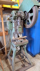 E W Bliss Model 18 Mechanical OBI Punch Press 10T