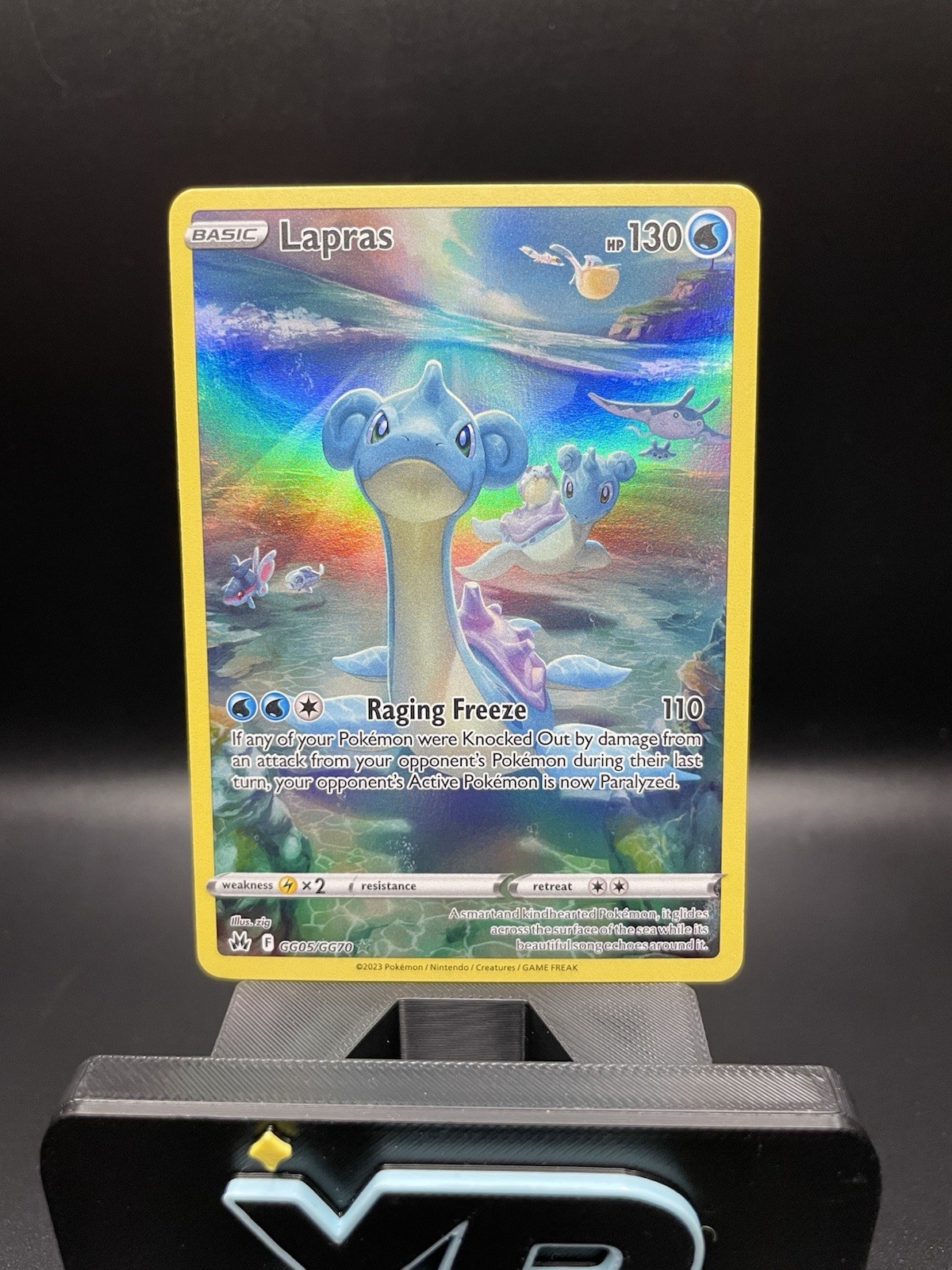 Lapras GG05/GG70 NM Crown Zenith Galarian Gallery Holo Pokemon TCG