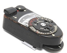 Leica Meter MR black paint brass body for very early Leica M4 or M2