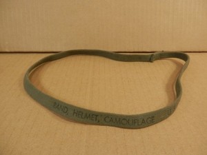 Vietnam Era US M1 Helmet Band Camouflage NO Cat Eyes Elastic USMC US Army