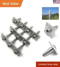 Secure Trellis System: 10 Metal Vises for 14-17GA Wire – No-Screw Installation