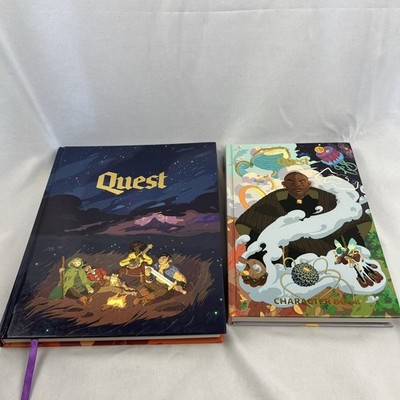 Quest Game Book by T. C. Sottek 2019 HC RPG And Question Character Book.