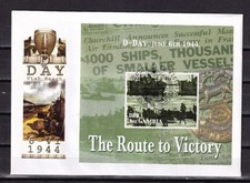 LI06 Gambia 2005 The 60th Anniversary of the Wnd of World War II  FDC