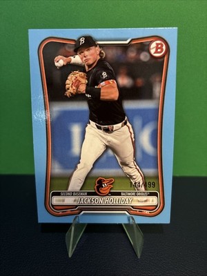 Jackson Holliday 2026 Topps Bowman Light Blue #/499 Baltimore Orioles