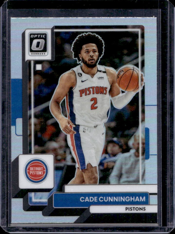 2022-23 Donruss Optic Cade Cunningham Holo #92 Pistons