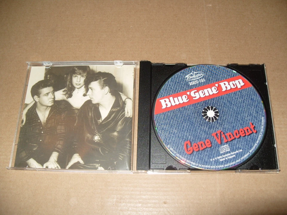 Gene Vincent – Blue Gene Bop 2005 CD + INLAYS EXCELLENT/NEAR MINT. (M3) - Image 3 of 3