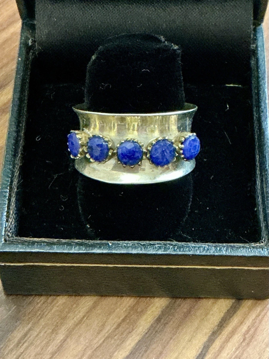 Bague Forme Z Saphir et Diamants