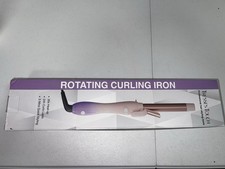 Tresses Touch Rotating Curling Iron 1 Inch Automatic Curling Iron Fast Heat New