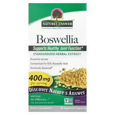 Nature s Answer Boswellia 400 mg 90 Vegetarian Capsules Cruelty-Free,