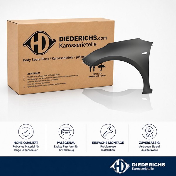 KotflÜGel Links Diederichs 6554007 FÜR KIA Fender SeitenflÜGel-image