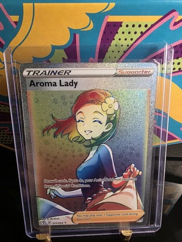 Aroma Lady (Secret) 221/203 SWSH07: Evolving Skies Holo