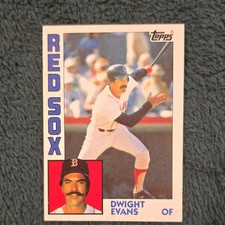 Topps 1984 Dwight Evans #720 Tiffany Boston Red Sox MLB Baseball Card